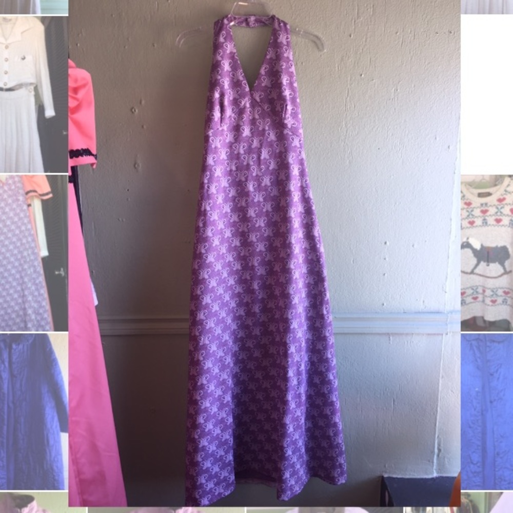 Beautiful vintage butterfly dress